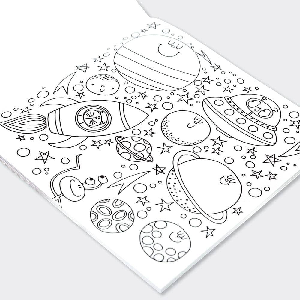 Children’s Adventures in Space Colouring Book for Creative Kids - Image 2