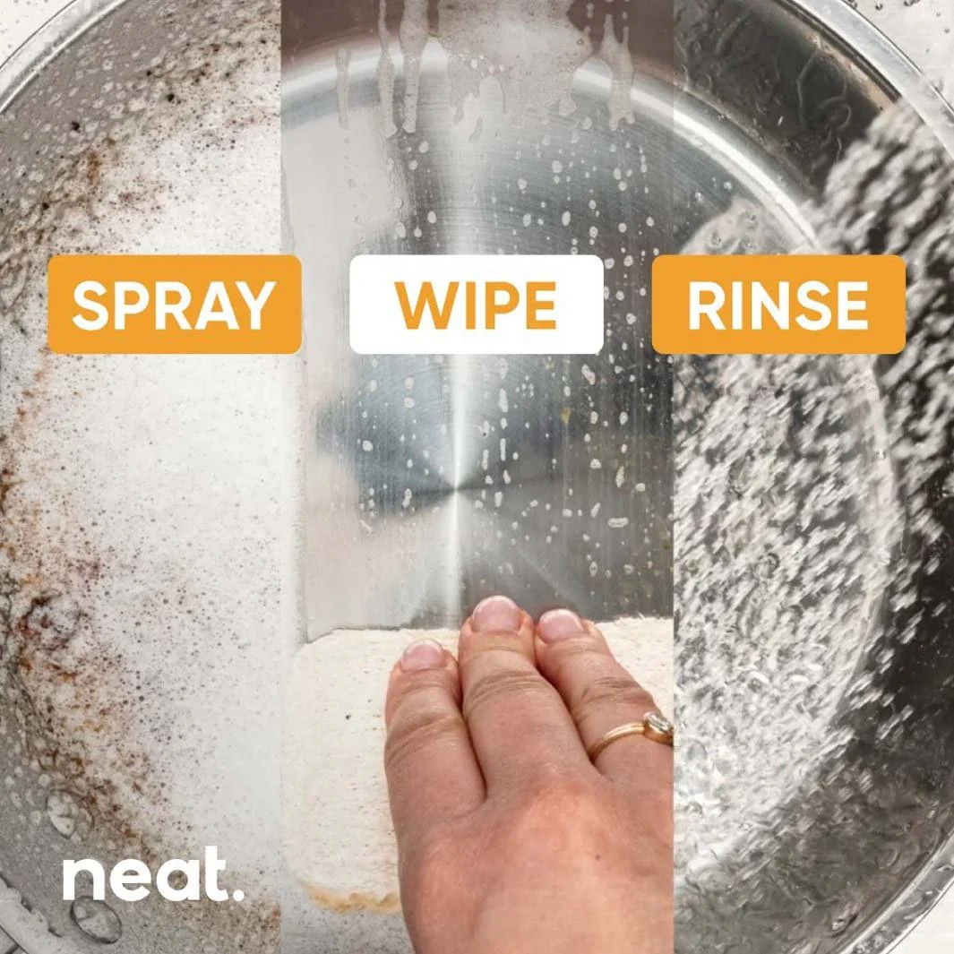 Neat Foaming Washing Up Spray Starter Pack & Refill – Mango & Fig - Image 4