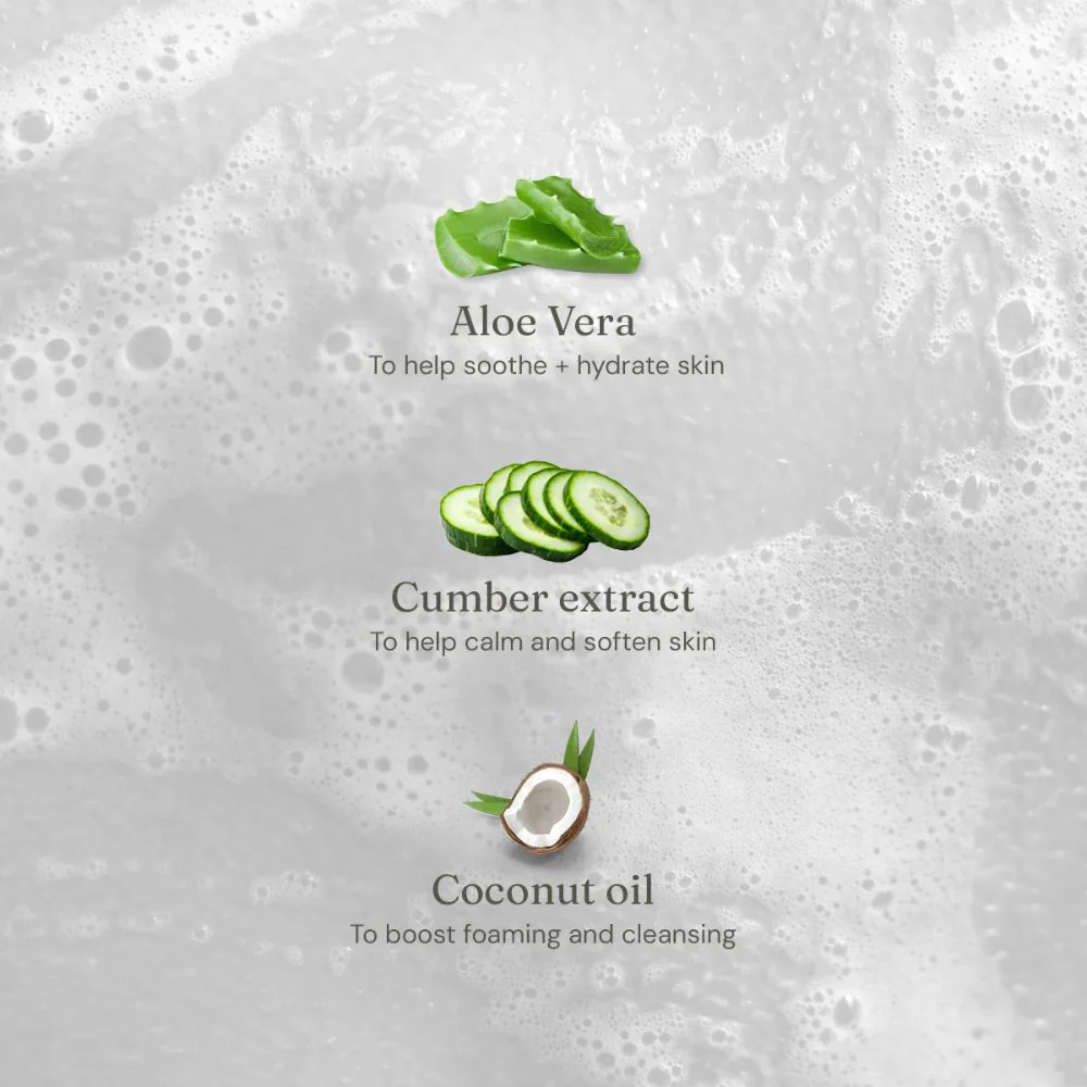 Miniml Cucumber + Aloe Vera Hand Soap 1L Refill | Fresh and Gentle Cleansing - Image 4