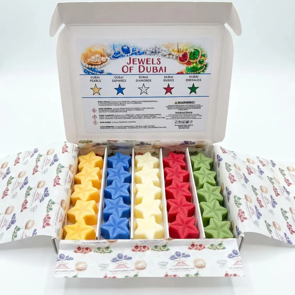 Jewels of Dubai Wax Melt Selection Box – 5 Luxury Dubai-Inspired Scents - Image 3