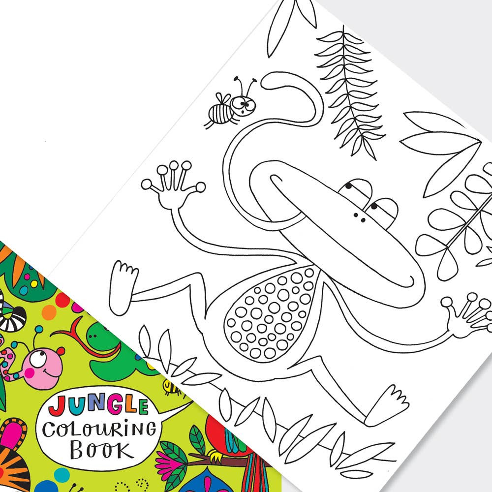 Children’s Jungle Colouring Book for Creative Play - Image 2