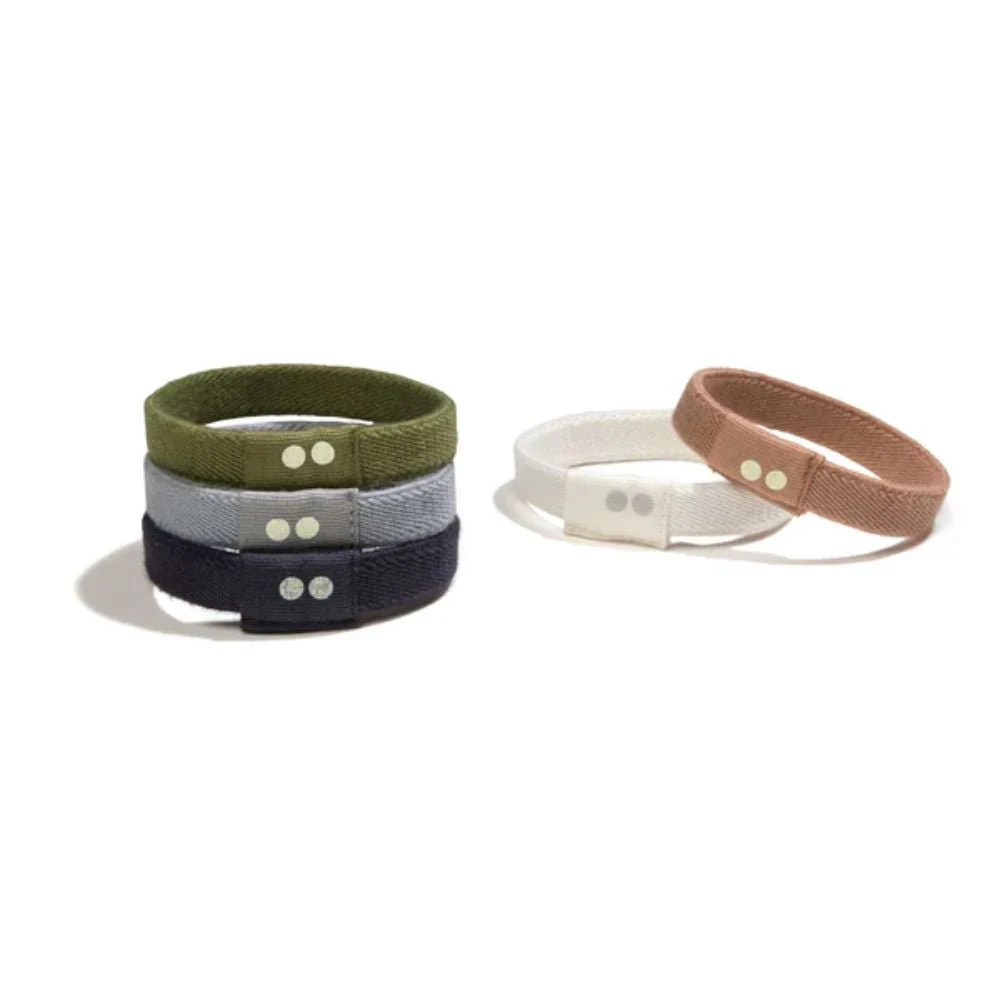 KOOSHOO Classics Organic Plastic-Free Hair Ties – 5 Pack - Image 4