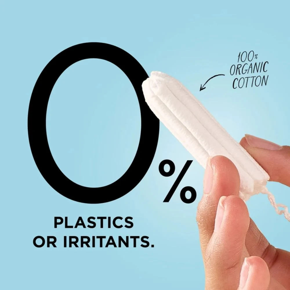 Mooncup Organic Cotton Non-Applicator Tampons Light Regular – 18 Pack Plastic-Free - Image 4