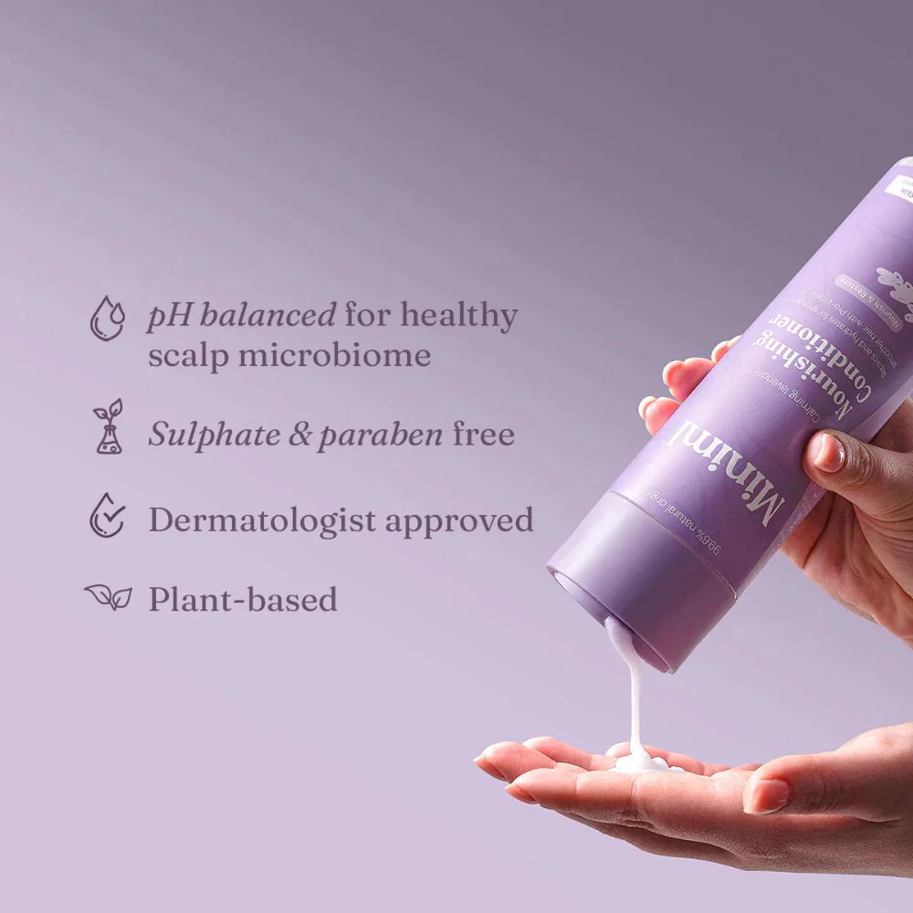 Nourish Conditioner 400ml | Lavender & Chamomile for Damaged Hair - Image 3