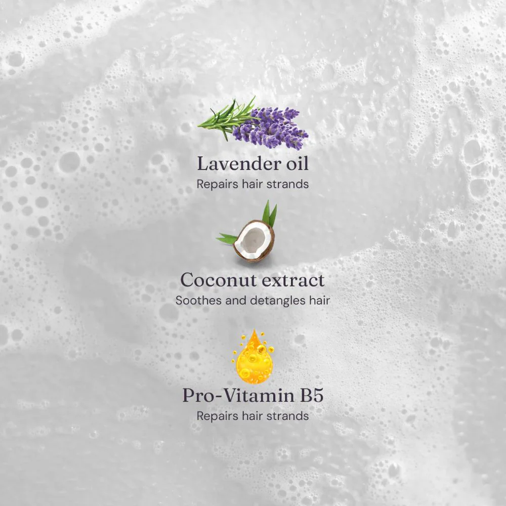 Nourish Conditioner 400ml | Lavender & Chamomile for Damaged Hair - Image 4