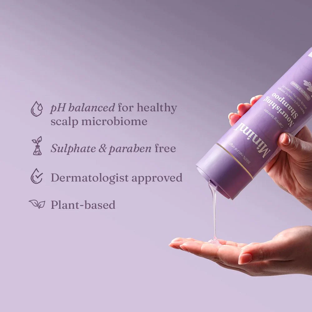 Nourish Shampoo 400ml | Lavender & Chamomile for Damaged Hair - Image 4