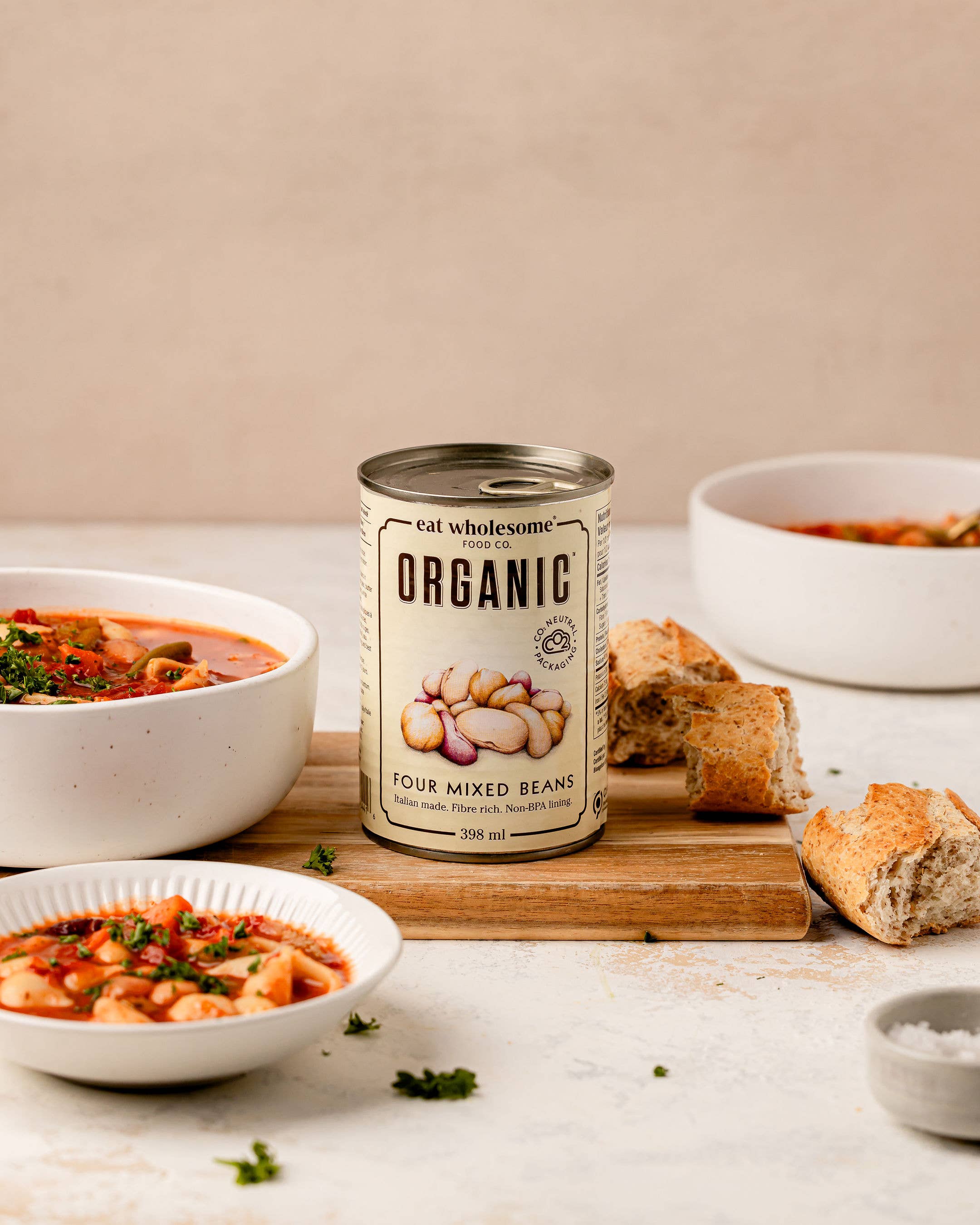 Eat Wholesome Organic Four Mixed Beans 400g | No Added Salt - Image 3