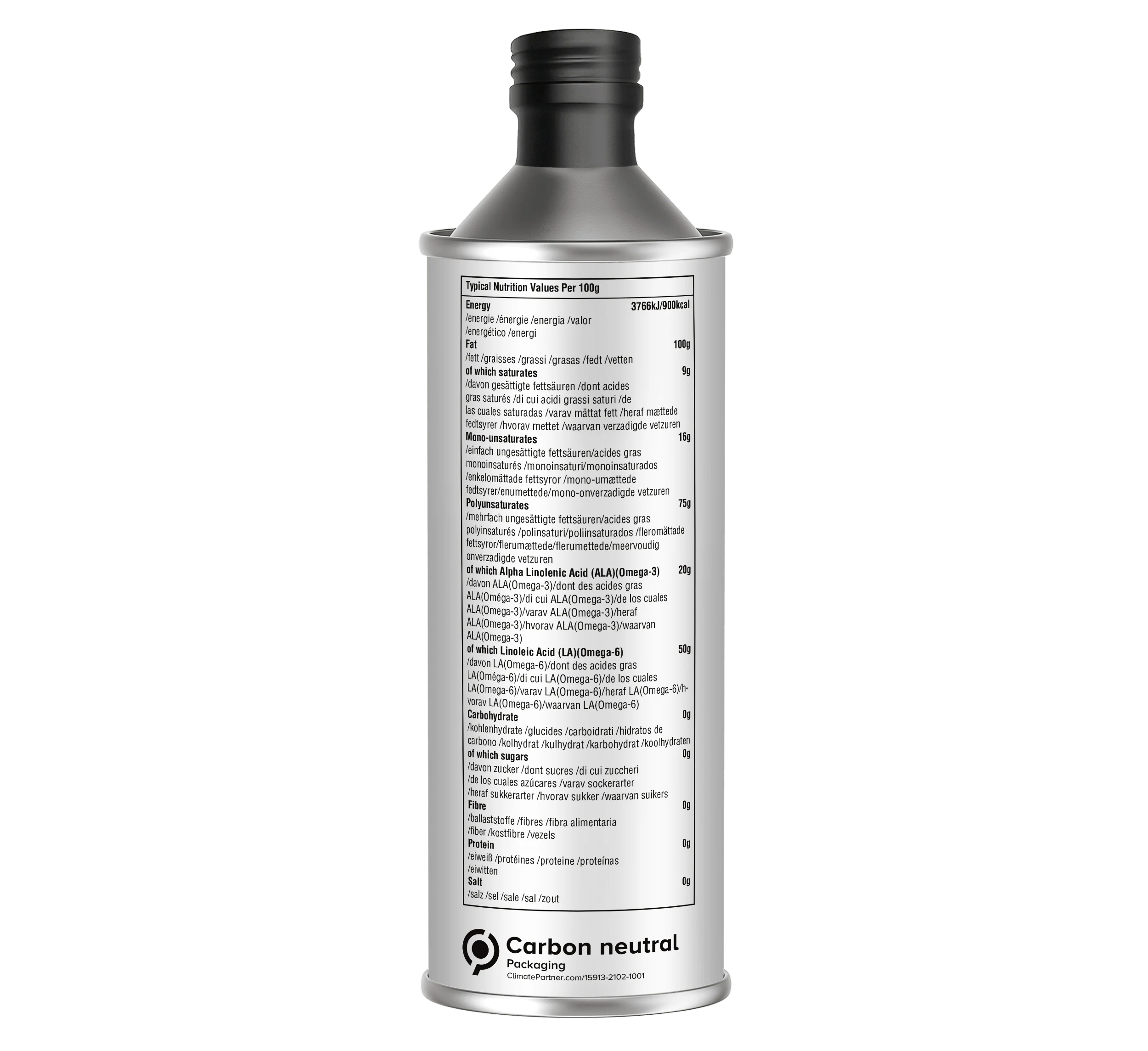 Eat Wholesome Organic Hemp Seed Oil 500ml | Cold-Pressed - Image 3