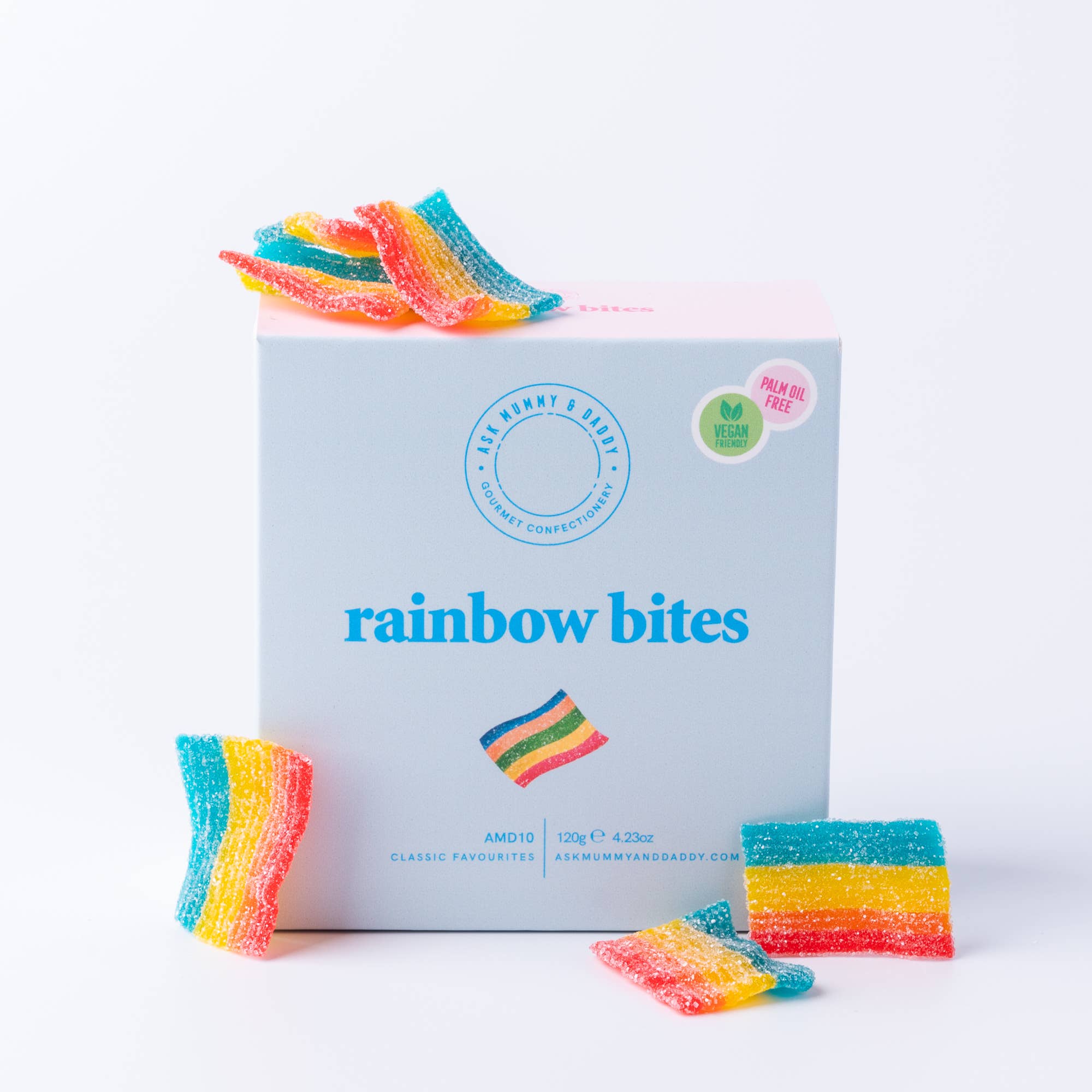 Ask Mummy & Daddy Rainbow Bites Gift Box – Rainbow Fruity Sweets - Image 2