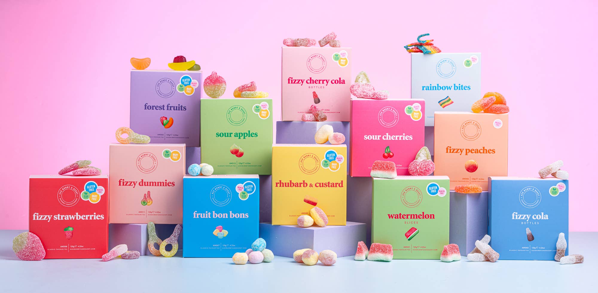 Ask Mummy & Daddy Rainbow Bites Gift Box – Rainbow Fruity Sweets - Image 5