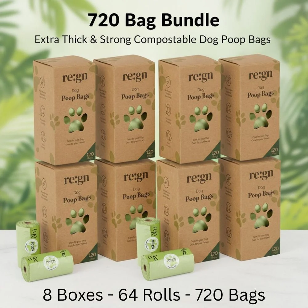 Re:gn Extra Thick & Strong Compostable Dog Poop Bags - 720 Bags - Image 5