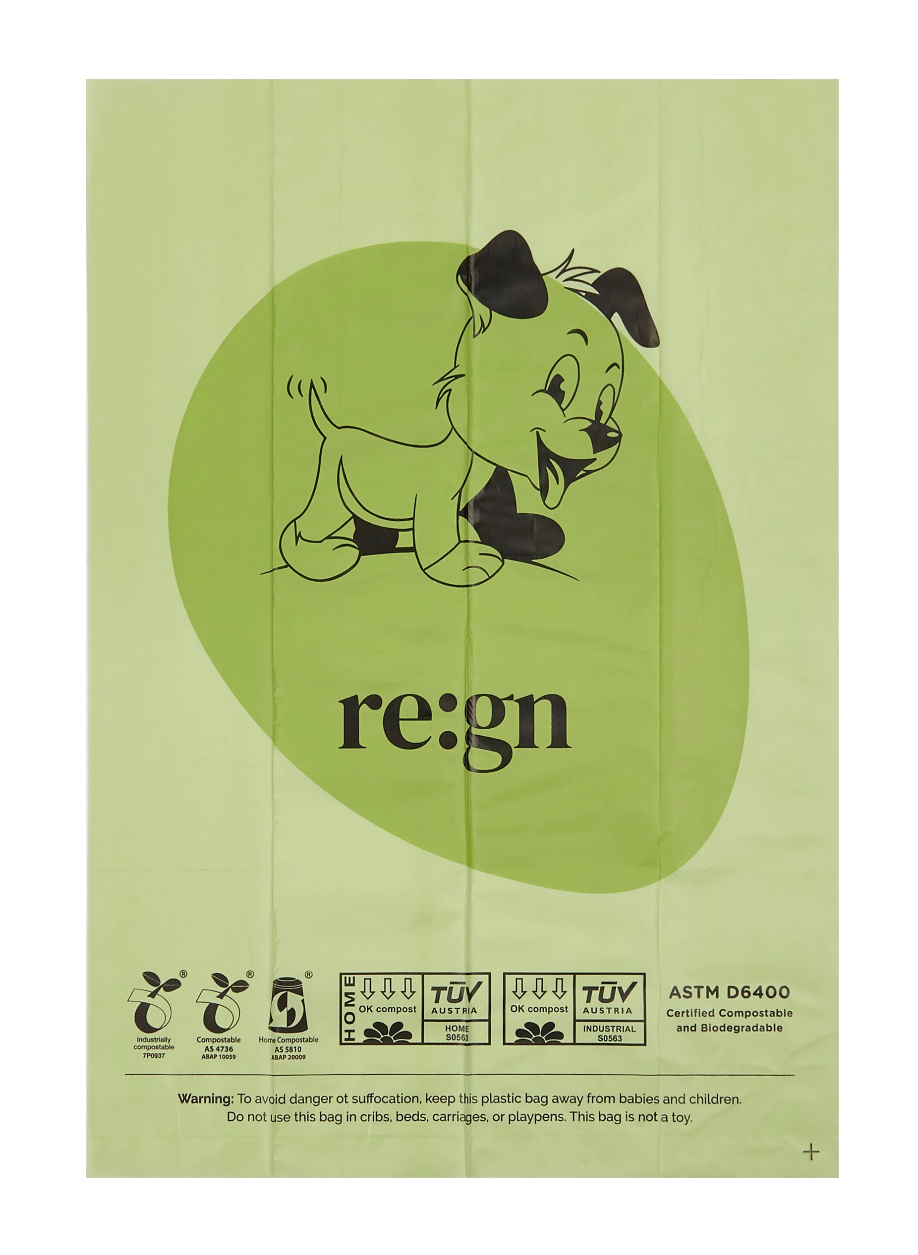 Re:gn Extra Thick & Strong Compostable Dog Poop Bags - 120 Bags - Image 6