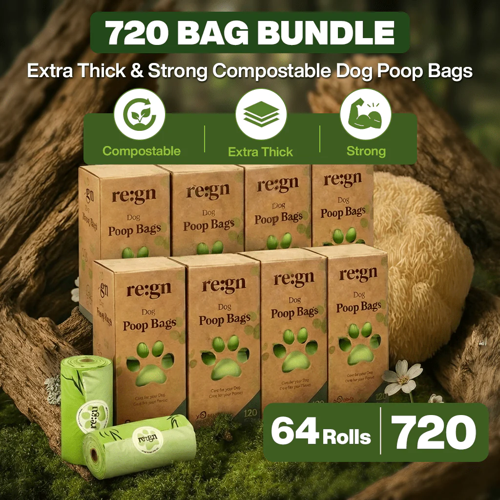 Re:gn Extra Thick & Strong Compostable Dog Poop Bags - 720 Bags - Image 9