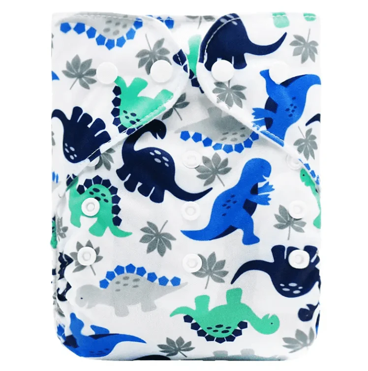 Re:gn Reusable Baby Cloth Nappies With Insert - 4 Pack Bundle – Choice Of Designs - Image 2