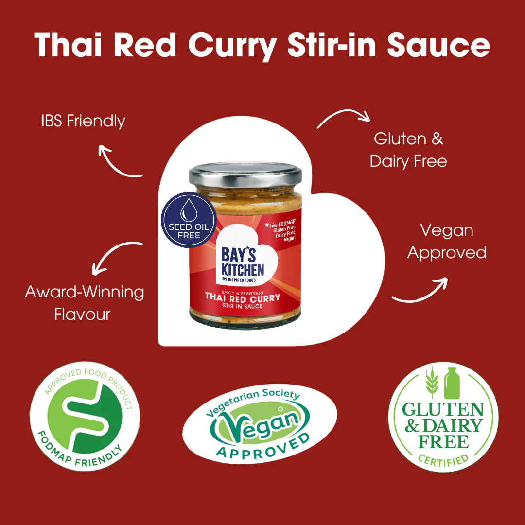 Thai Red Curry Stir-in Sauce 260g – Low FODMAP, Gluten Free & Vegan - Image 2