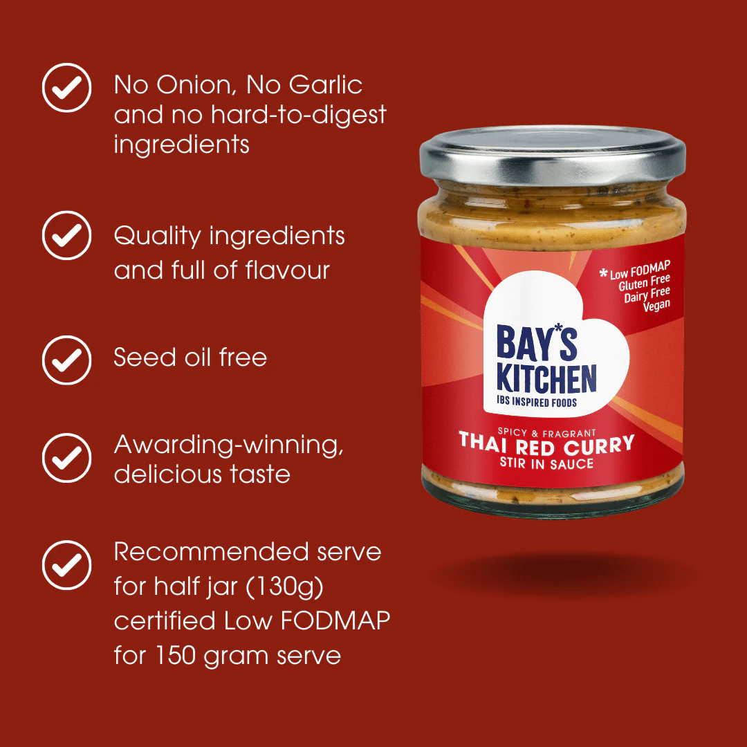 Thai Red Curry Stir-in Sauce 260g – Low FODMAP, Gluten Free & Vegan - Image 4