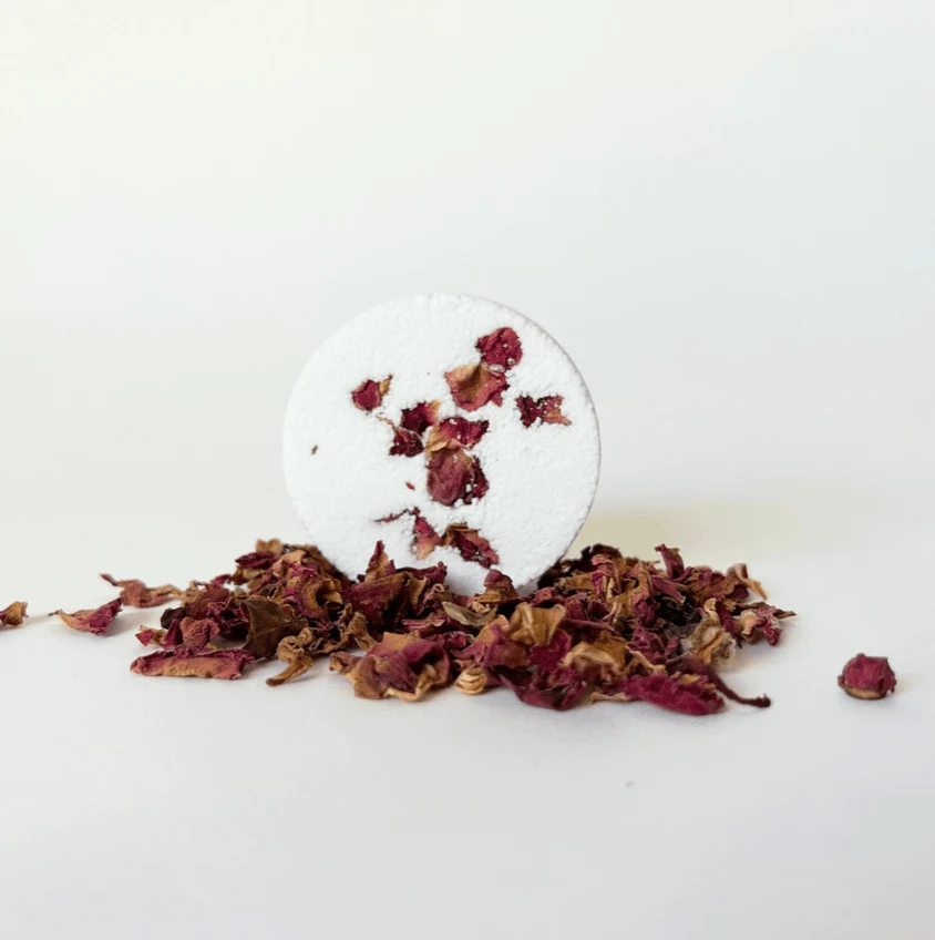 Rose Geranium Shower Steamer For Stress-Free Relaxation