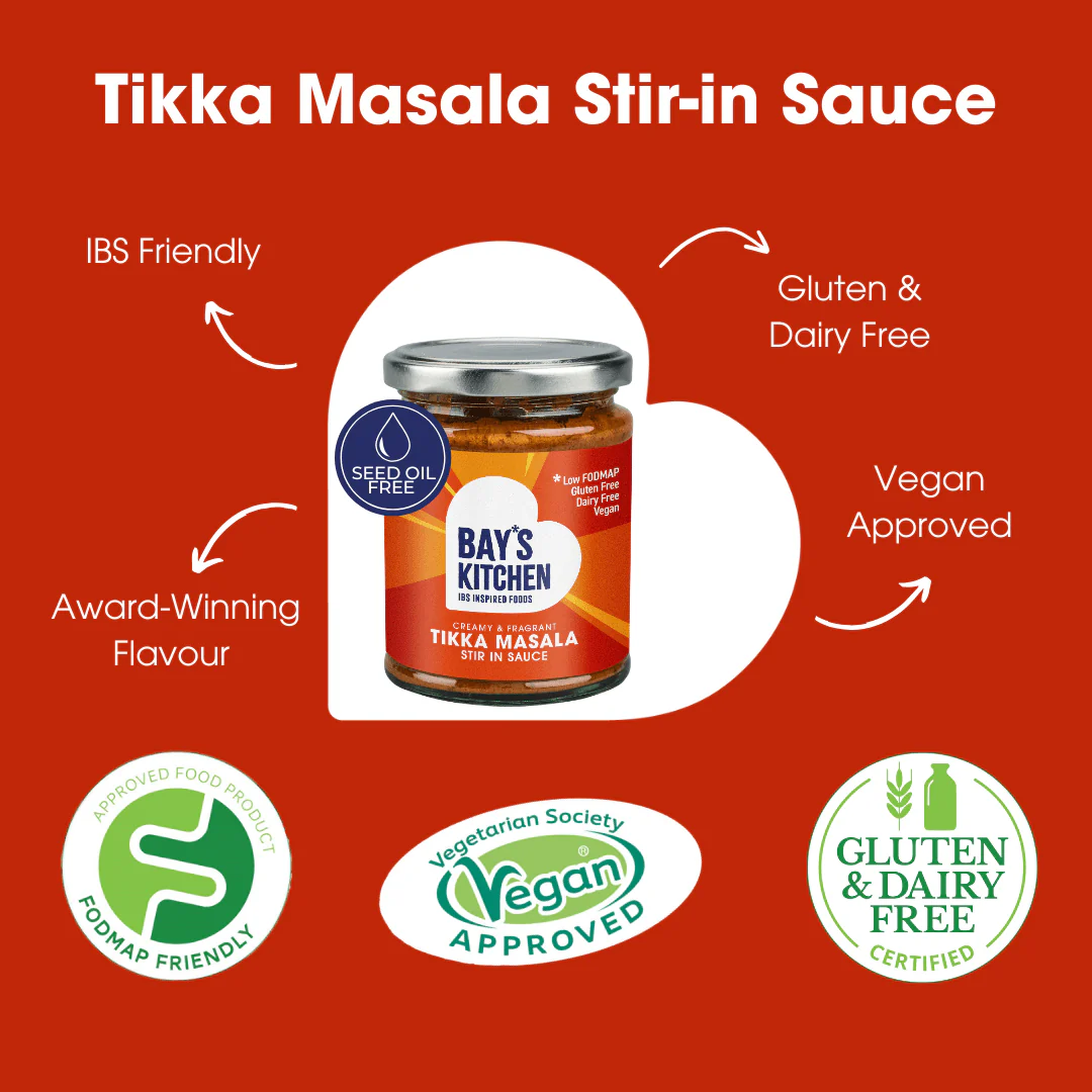 Tikka Masala Stir-in Sauce 260g – Low FODMAP, Gluten Free & Vegan - Image 2