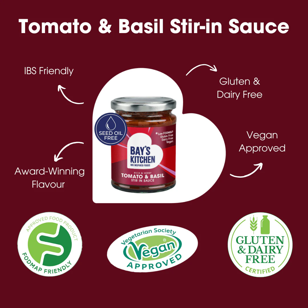 Tomato & Basil Stir-in Sauce 260g – Low FODMAP & Gluten Free - Image 2
