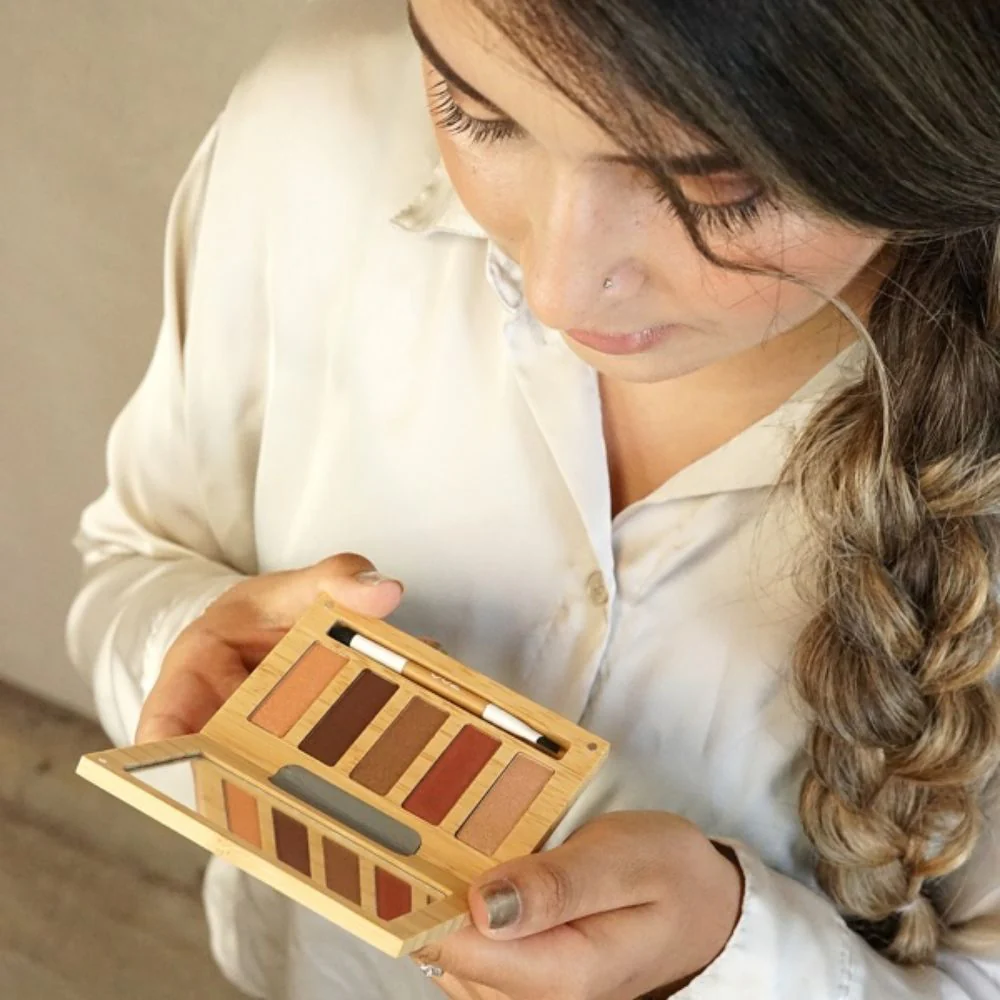Zao Spicy Chic Palette – Refillable Bamboo Eyeshadow Palette - Image 3